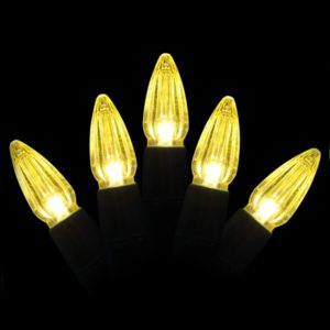 Yellow C3 LED light string